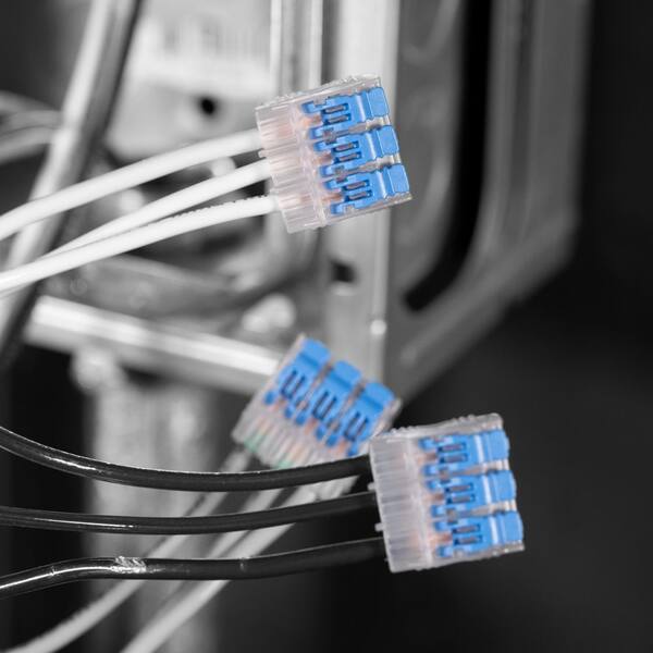 IDEAL - In-Sure Lever Wire Connector, 12 AWG, 3-Port Bag of 10