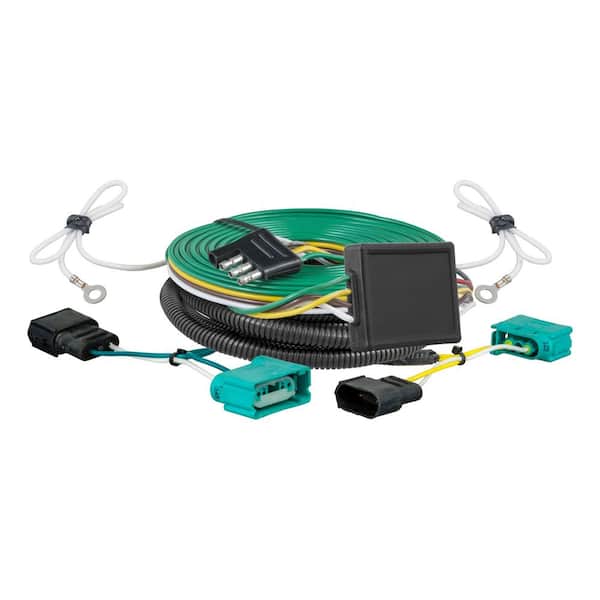 CURT Custom Towed-Vehicle RV Wiring, Select Chevrolet Equinox without LED Taillights