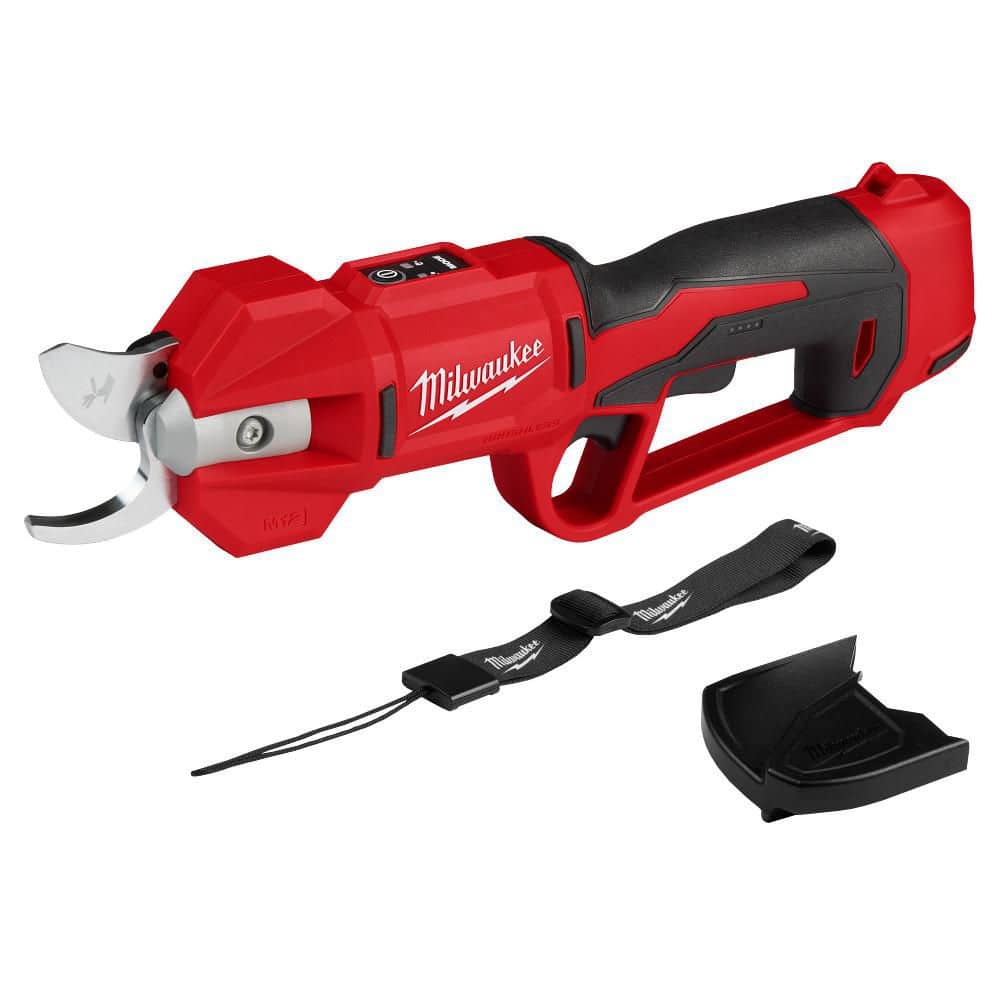 Milwaukee M12 12V Cordless Brushless Pruner Shears (Tool Only) 2534-20 - The Home Depot