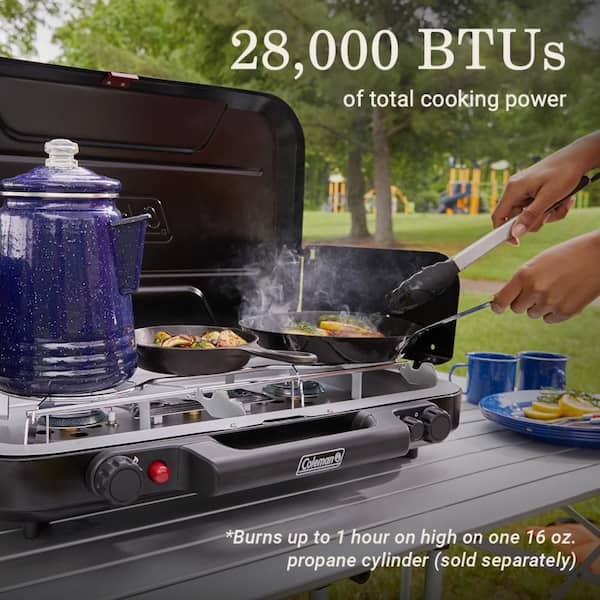 Coleman Classic 3-Burner Camping Stove 2157479 - The Home Depot