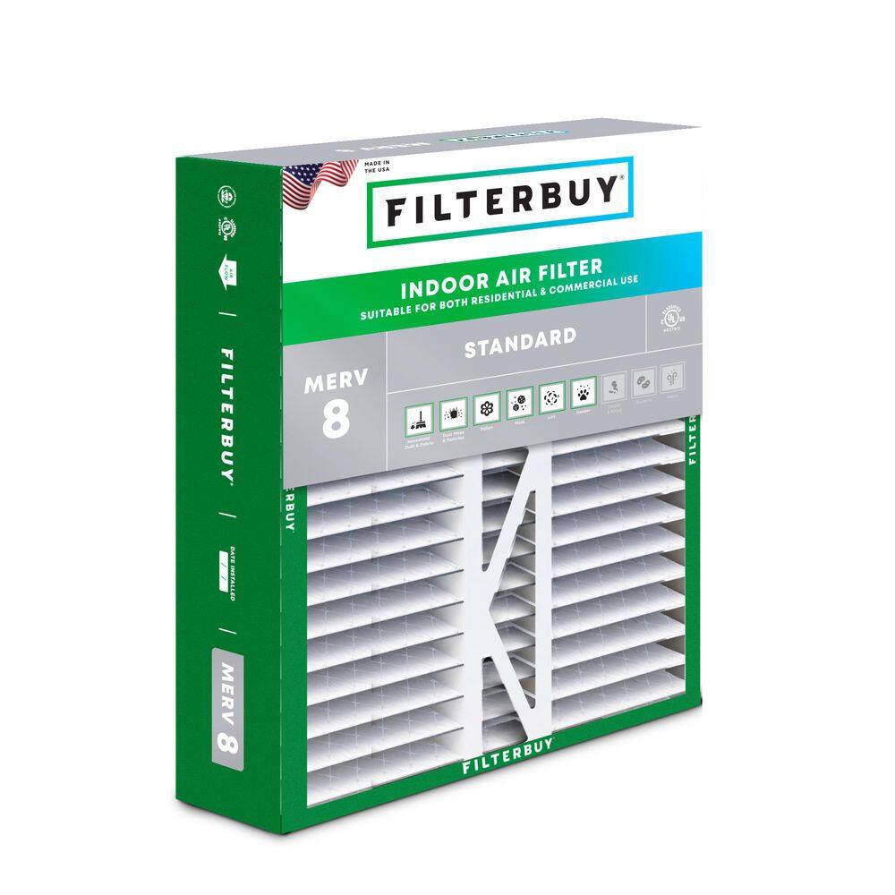 16 in. x 22 in. x 5 in. MERV 8 (FPR 5) Dust Defense Pleated HVAC AC Furnace Air Filters for Amana & More (1-Pack) price history on PriceWatchPro