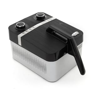 Select 3.4 qt. Rapid Electric Air Fryer in Stainless Steel in Silver