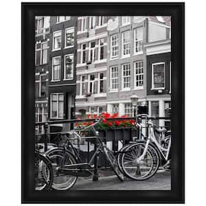 Grand Black Narrow Picture Frame Opening Size 22 x 28 in.