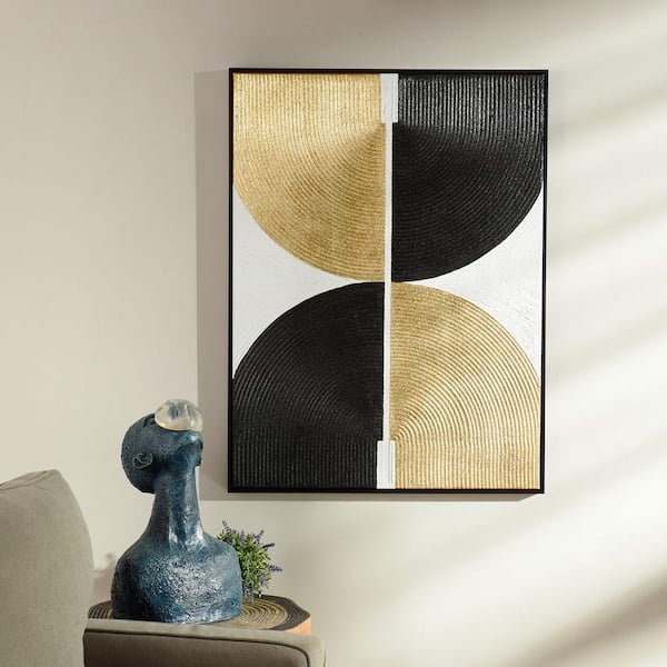 StyleCraft 1-Piece Framed Graphic Print Abstract Poster Art Print