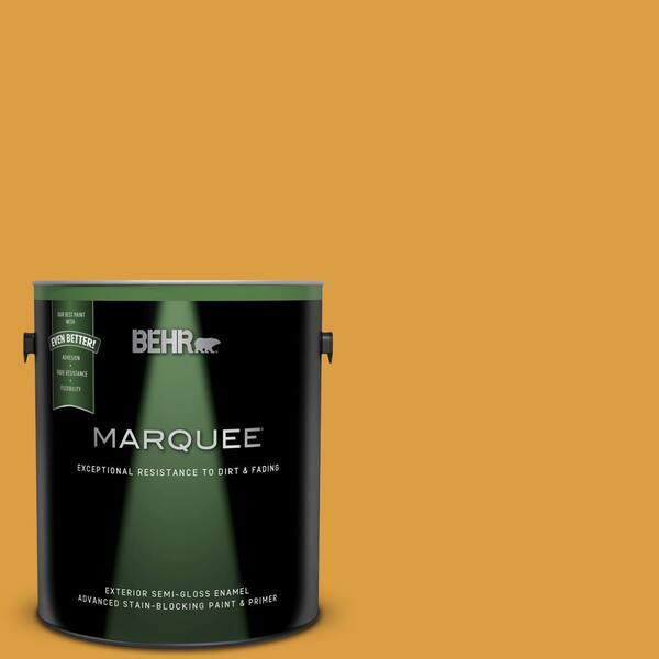 BEHR MARQUEE 1 gal. #UL150-3 Solar Fusion Semi-Gloss Enamel Exterior Paint and Primer in One