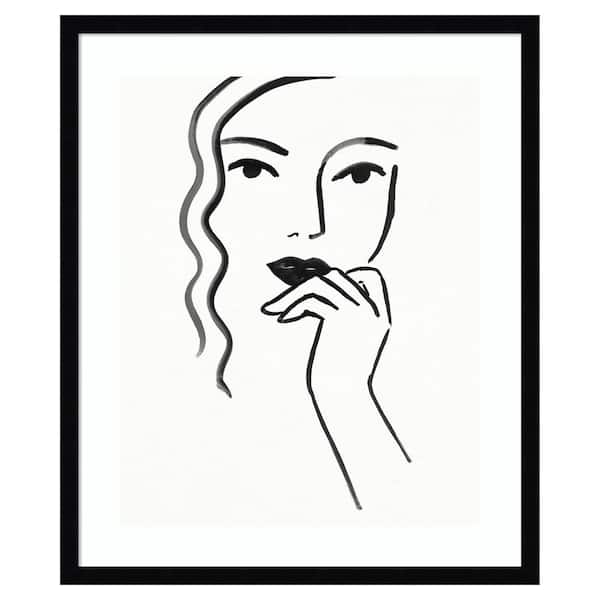 Amanti Art Athene II by Victoria Borges 1 Piece Framed Giclee People Art Print 25 in. x 21 in.