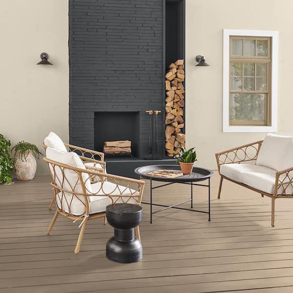 BEHR DECKplus 1 gal. #N260-3 Polo Tan Solid Color Waterproofing