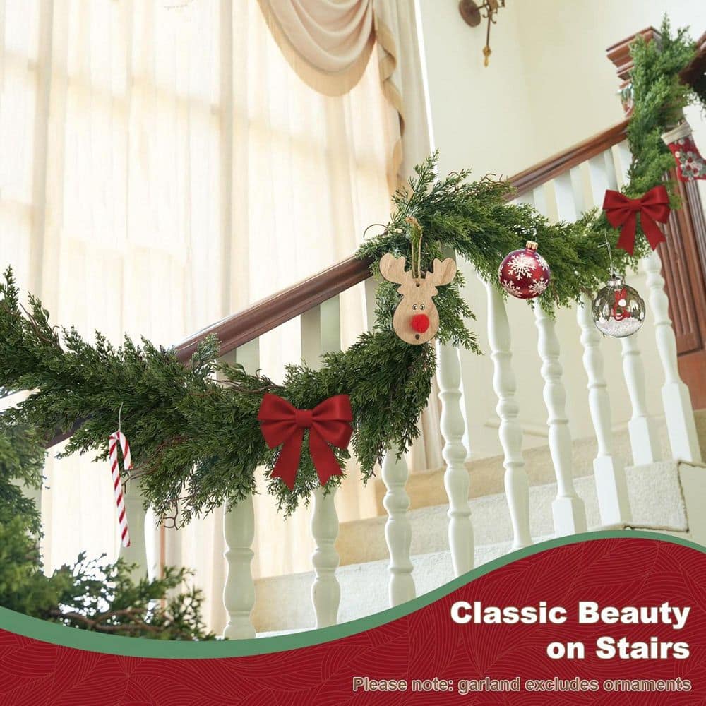 Vitalismo 9 ft. Artificial Christmas Garland with Dead Branches