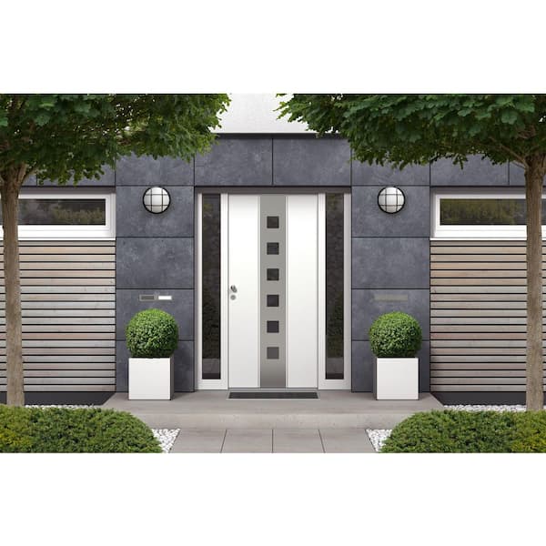 Nautical Round Black Outdoor Hardwired Bulkhead Sconce with 3000K LED Bulb and Grid-Style Diffuser Cage