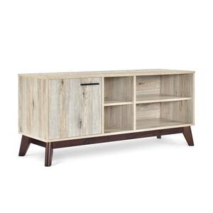 Ayres 47.25 in. Sanremo Oak and Walnut TV Stand Fits TV's up to 43 in.