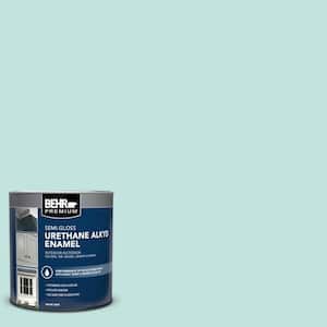 1 qt. #M450-2 Tidewater Semi-Gloss Enamel Urethane Alkyd Interior/Exterior Paint