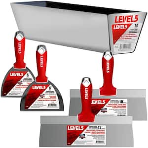 LEVEL5 Drywall Taping Tool Set - Wallboard Trim & Tool