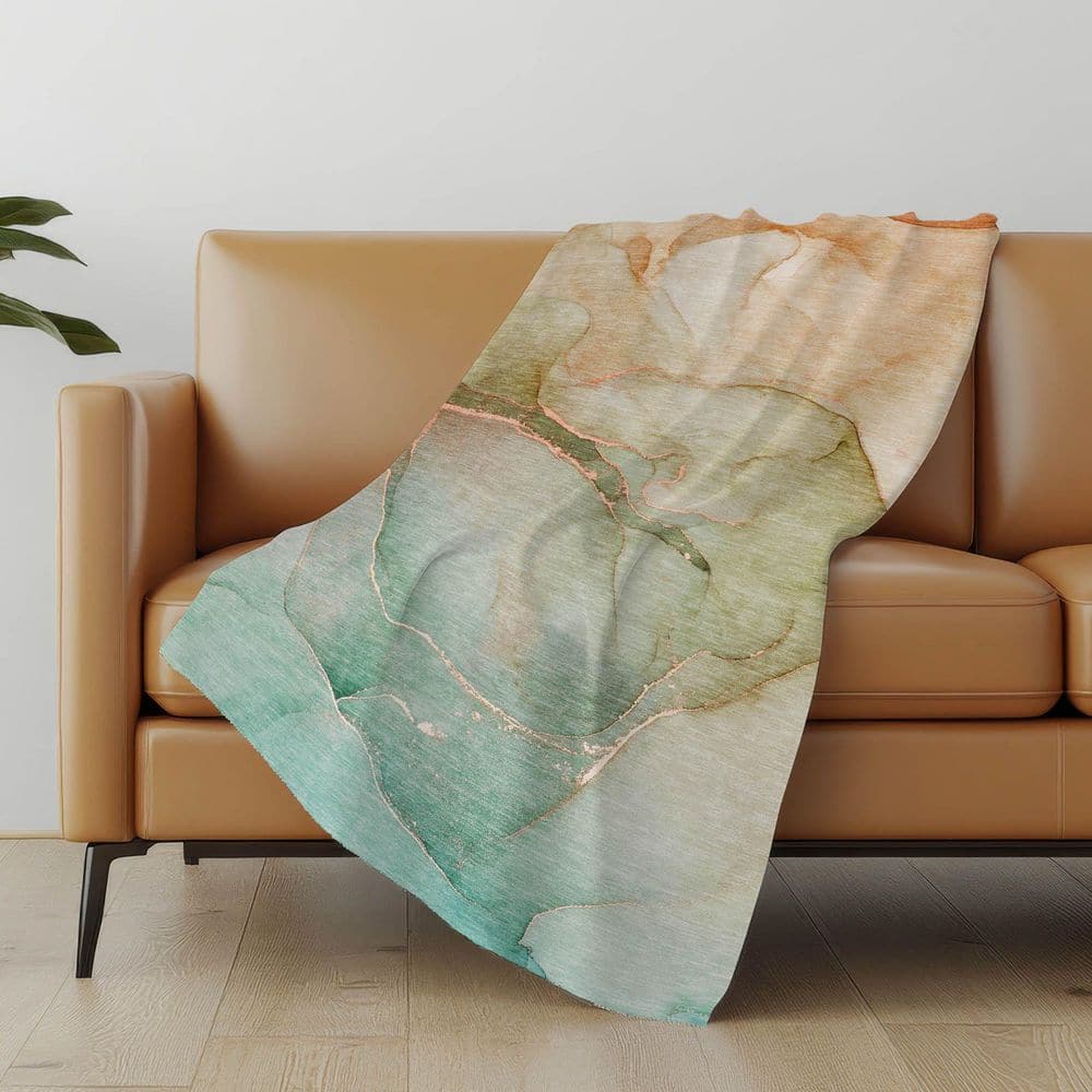 Premium Machine Washable ASB508 Teal 50 in. x 70 in. Sherpa Throw Blanket price history on PriceWatchPro