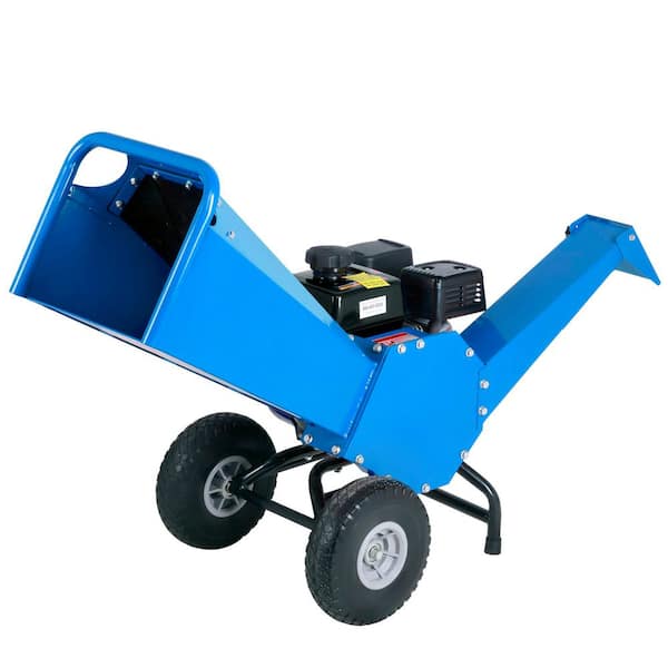 Landworks 3 Inch Max Capacity 7 HP Gas Powered Wood Chipper