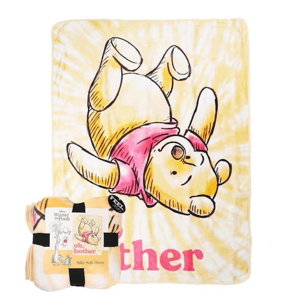 THE NORTHWEST GROUP Pooh Oh Bother Silk Touch Multi-Colored Throw Blanket