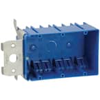 3-Gang 49 cu. in. PVC New Work Adjustable Electrical Box