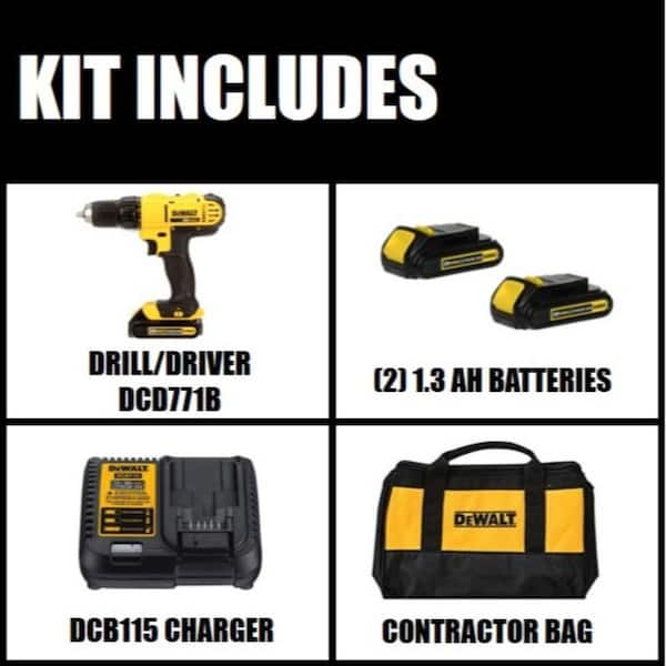 20V Cordless 1/2 in. Drill/Driver Kit