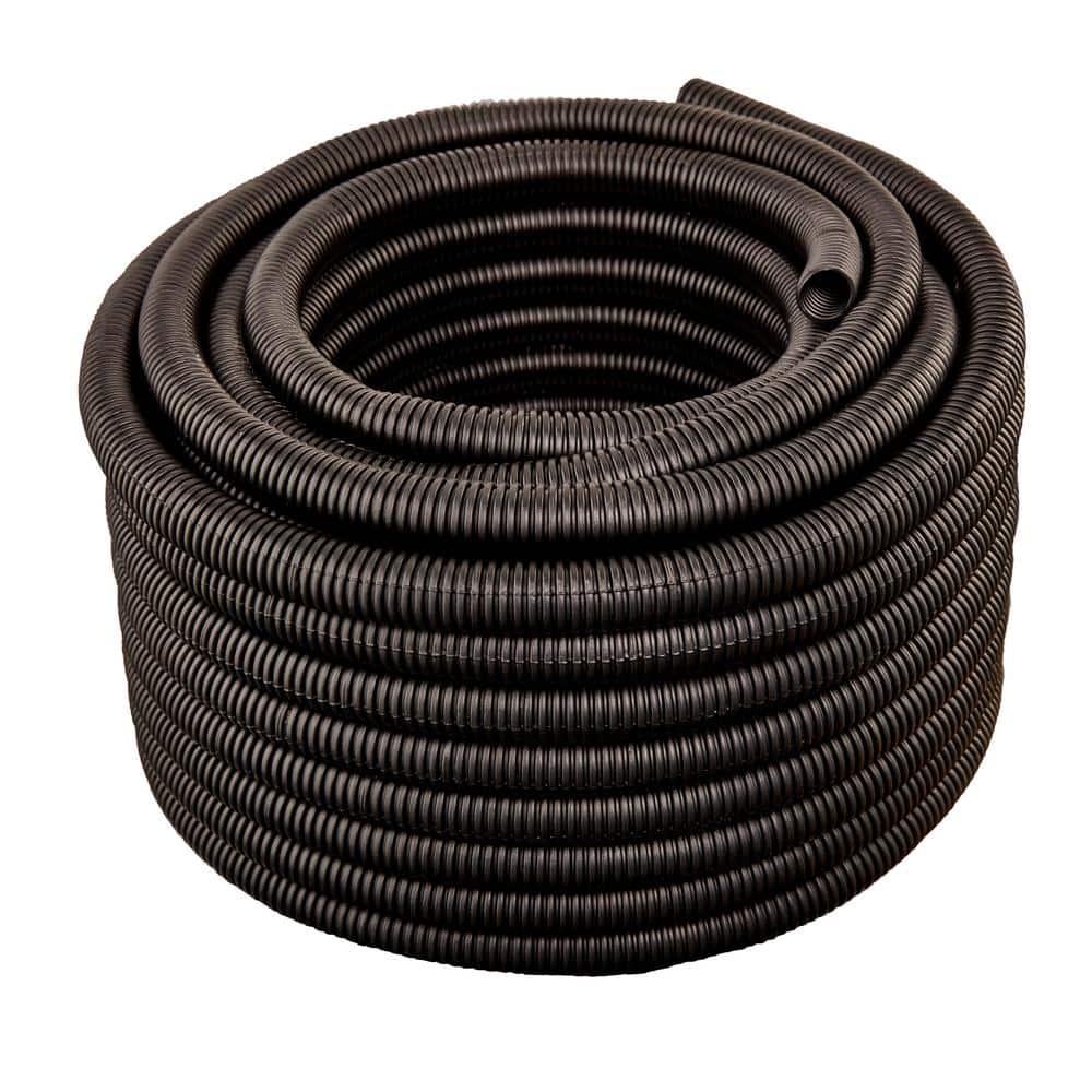 1-1/2 in. Dia x 100 ft. Black Flexible Corrugated Polyethylene Split Tubing and Convoluted Wire Loom price history on PriceWatchPro