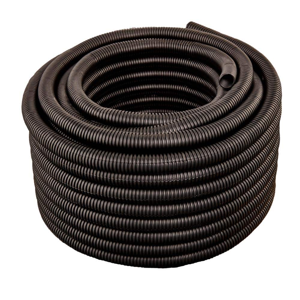 10Ft 1" Split Wire Loom Conduit Polyethylene Tubing Black Color Sleeve Tube M7X6 