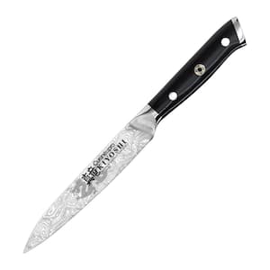 KIYOSHI 4.5 in. Steel Full Tang Utilty Knife