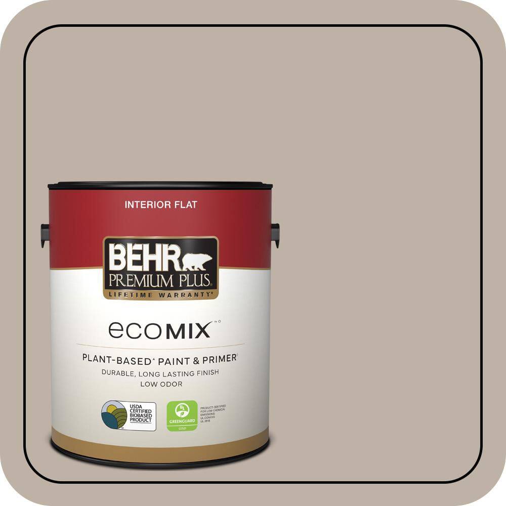 1 gal. #N220-3 Smokestack Flat EcoMix Plant-Based Interior Paint & Primer price history on PriceWatchPro
