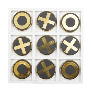 Gold Stainless Steel Modern Game Set