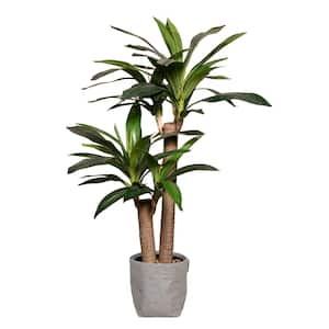 45 in. H Artificial Corn Plant with Eco Planter