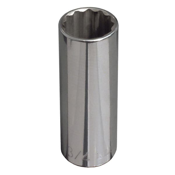 Klein Tools 1/2 in. Drive 1/2 in. D 12-Point Socket