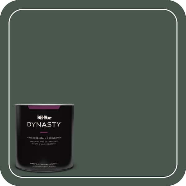 BEHR DYNASTY 1 qt. #ECC-45-3 Conifer Eggshell Enamel Interior Stain-Blocking Paint & Primer