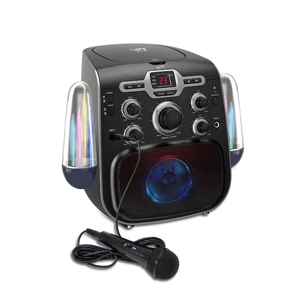 iLive Bluetooth Karaoke Machine with LED Water Show