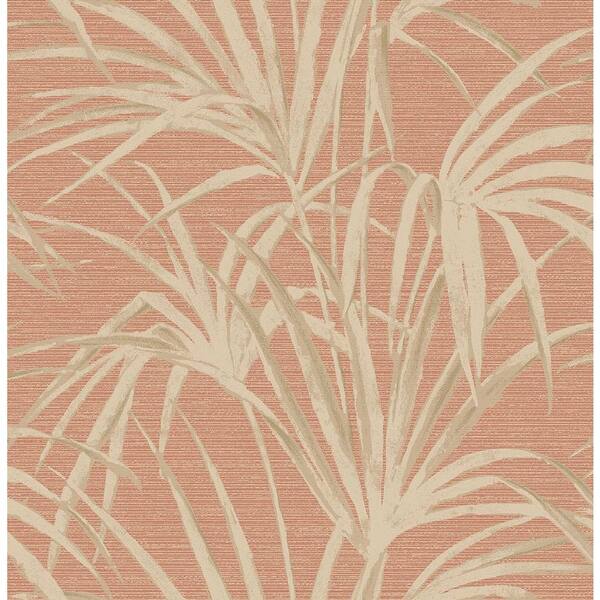 Brewster Reed Red Palm Paper Strippable Roll (Covers 56.4 sq. ft.)
