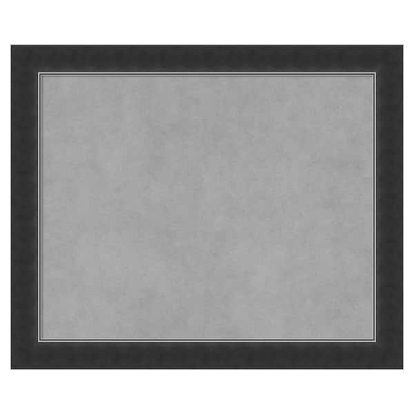 Amanti Art Corvino Black Narrow 23 in. x 19 in. Framed Magnetic Board
