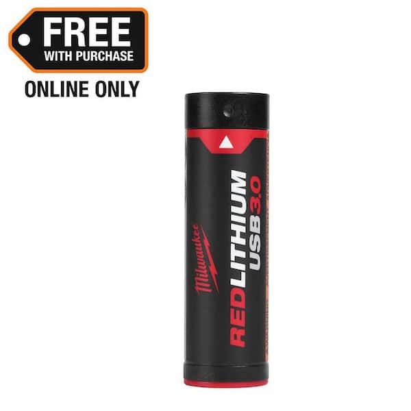 REDLITHIUM Lithium-Ion Rechargeable USB 3.0 AH Battery