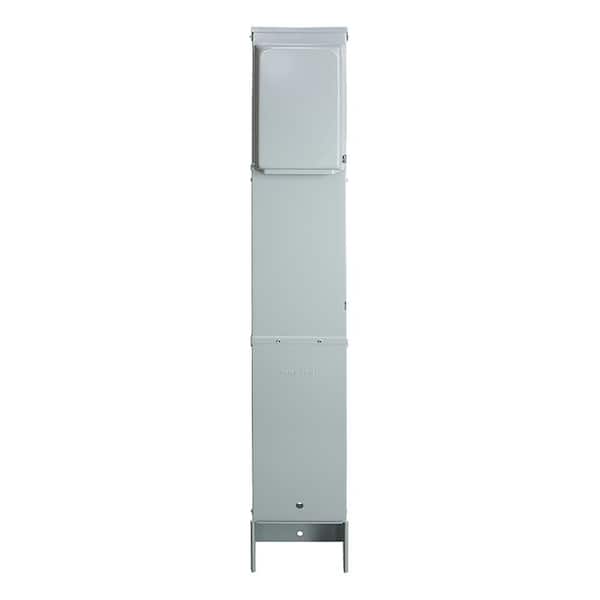 RV Earth Burial Pedestal with Back to Back 50 and 30 Amp RV Receptacles and 20 Amp GFCI Receptacle (U075CB6010)
