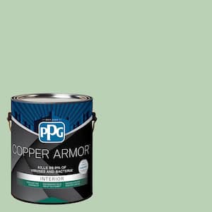 1 gal. PPG1130-4 Lime Taffy Eggshell Antiviral and Antibacterial Interior Paint with Primer