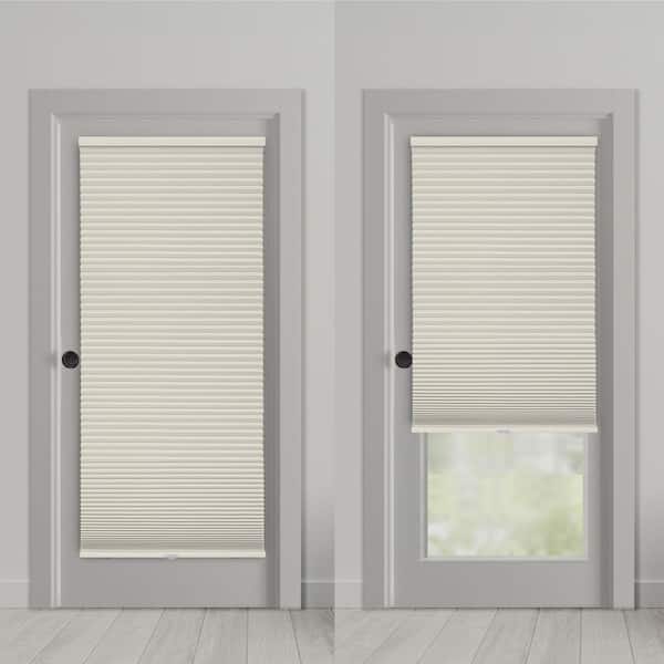 Ivory Cordless Blackout Magnetic Cellular Shade - 24 in. W x 72 in. L