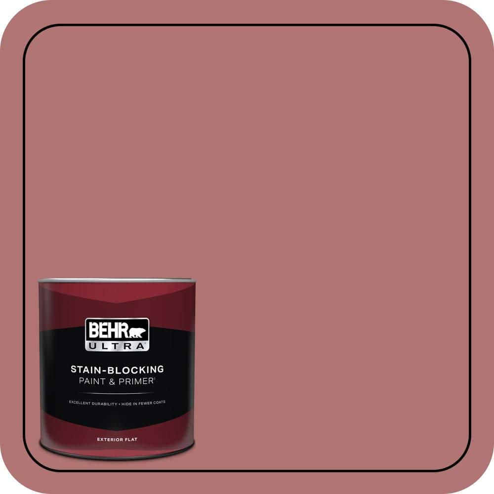 1 qt. #S140-5 Red Gerbera Flat Exterior Paint & Primer price history on PriceWatchPro