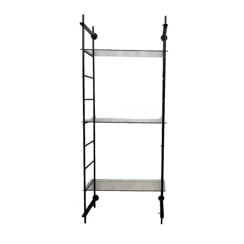 Modern Black Metal with Ladder Design Plant Stand (3 in. H x W 86.75 in. H) price history on PriceWatchPro