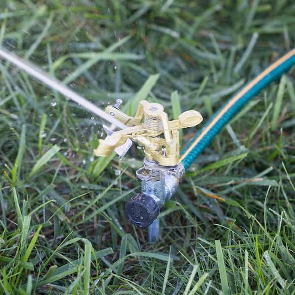 Melnor Deluxe Metal Pulsator Sprinkler 9535C - The Home Depot