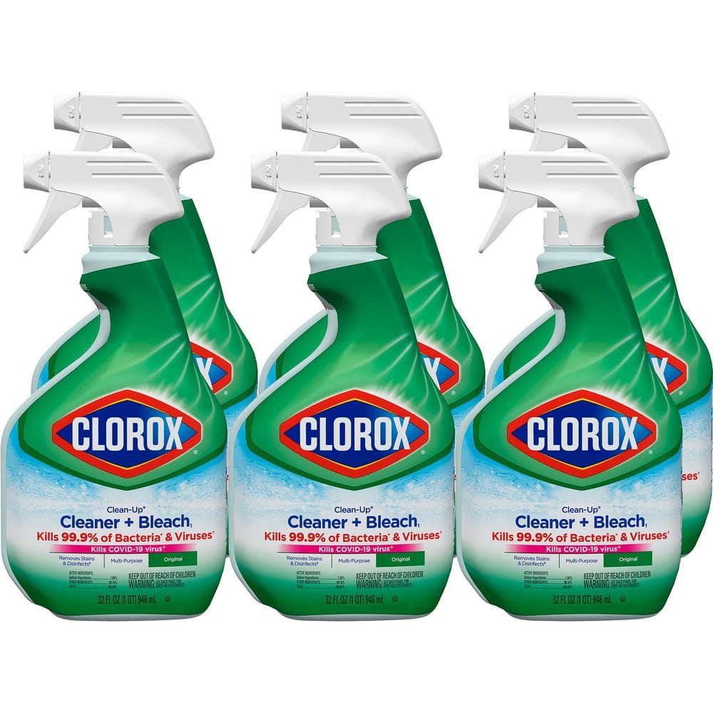 Clorox Clean Up Oz All Purpose Cleaner With Bleach Spray Pack