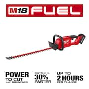 M18 FUEL 18V Lithium-Ion Brushless Cordless QUIK-LOK String Trimmer and Hedge Trimmer Combo Kit (2-Tool)