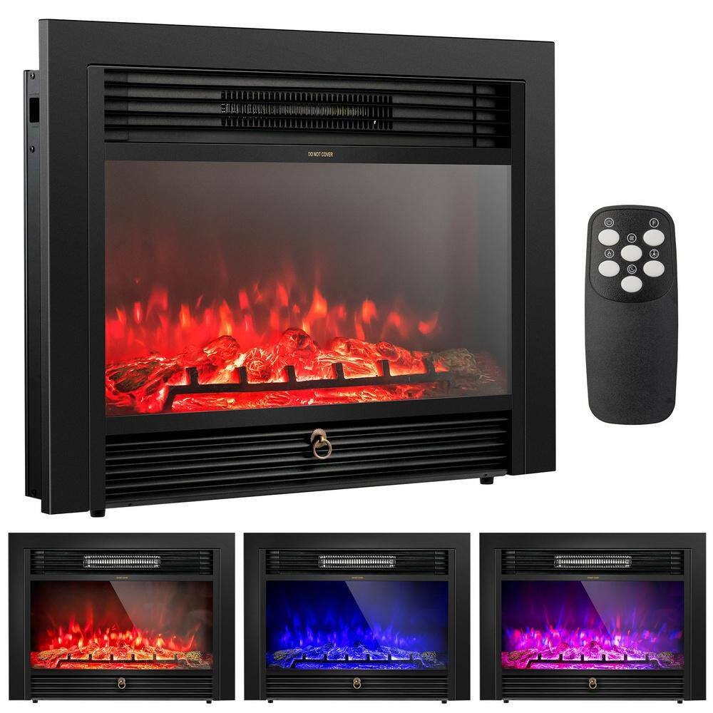 28.5 Inch Electric Fireplace Recessed with 3 Flame Colors price history on PriceWatchPro