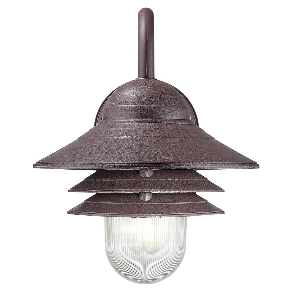 Architectural Bronze 13" Dimmable Outdoor Wall Sconce