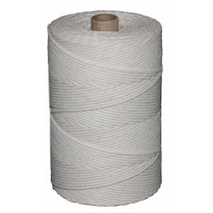 T.W. Evans Cordage 30-Ply 1562 ft. 2.5 lb. Cotton Twine Cone 07-300 - The  Home Depot