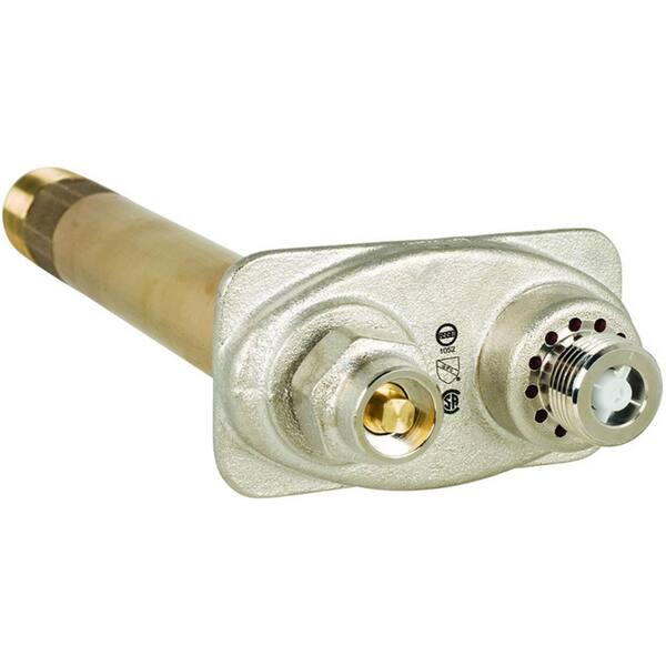 Prier Products 8 in. Heavy Commercial Self-Draining Anti-Siphon Freeze-Less Hydrant with 1 in. MPT and 3/4 in. FPT