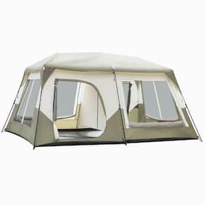 10-Person Pop Up Automatic Iron Frame Family Camping Tent