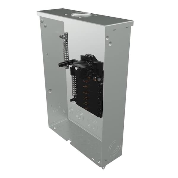 Siemens PN Series 100 Amp 12-Space 24-Circuit Main Breaker Plug-On Neutral Load Center Outdoor with Copper Bus
