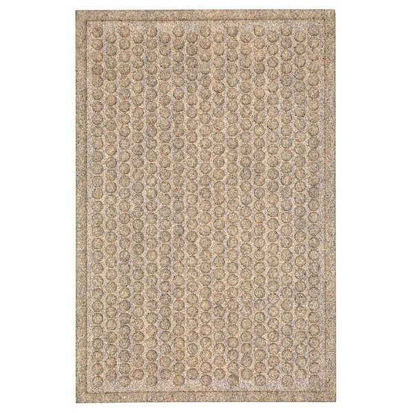 Mohawk Home Dots Chestnut 18 in. x 30 in. Impressions Door Mat