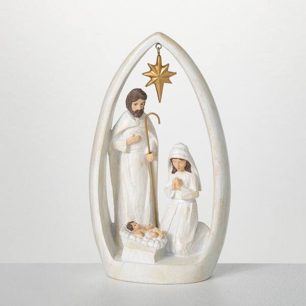 Christmas Nativity Scene Ornaments The Birth Of Jesus Decor Nativity Scene Acrylic Decoration For Christmas Tree Car