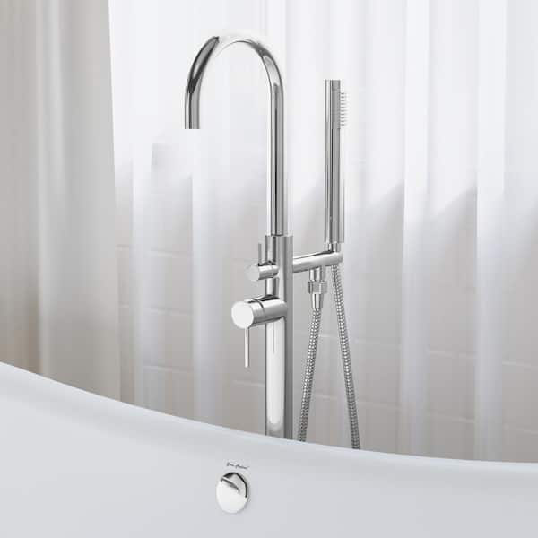 Swiss Madison Ivy 1-Handle Freestanding Bathtub Faucet in